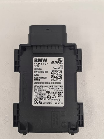 Sensor de ángulo muerto trasero BMW 6899503 precio, desde 306,37 EUR