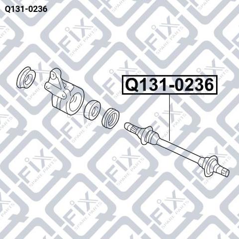 Comprar Q1310236 Q-fix Semieje delantero derecho