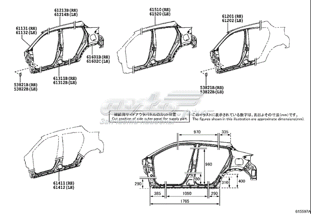 61602F4010 Toyota