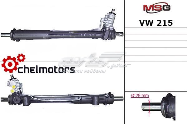 Engranaje de dirección MSG VW215 precio, desde 191,25 EUR
