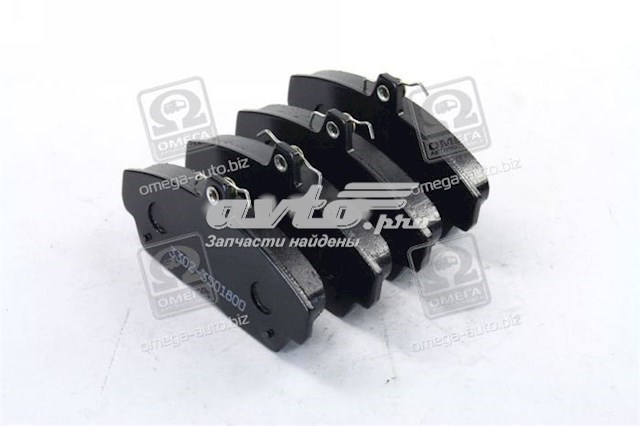 33023501800 Rider Pastillas delanteras