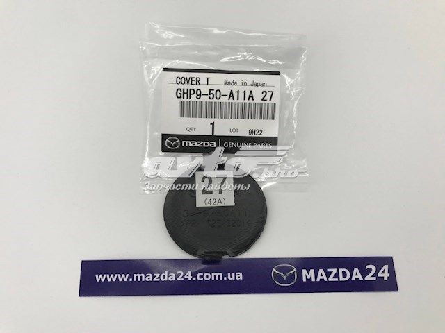 Comprar GHP950A11A27 Mazda Tapa del enganche de remolcado delantera