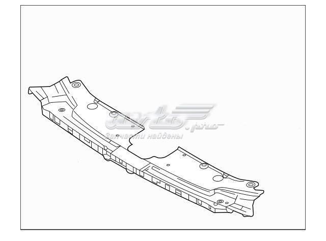 Ajuste Panel Frontal (Calibrador De Radiador) Superior MAZDA TK4850720E