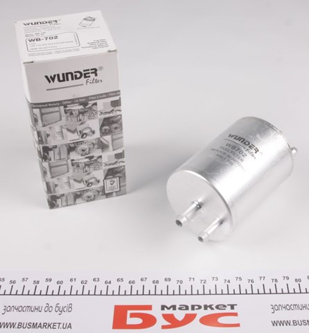 Filtro de combustible WB702 Wunder