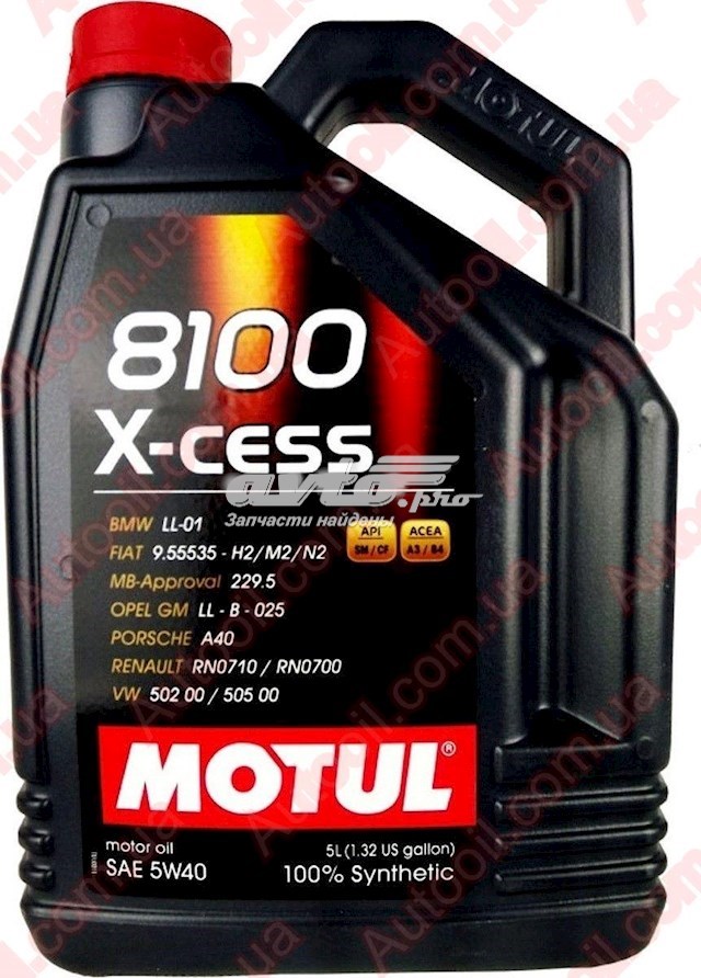 Aceite de motor MOTUL 368207