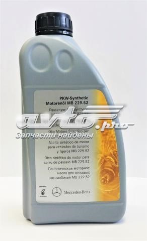 Aceite de motor A0019893701BAA6 Mercedes