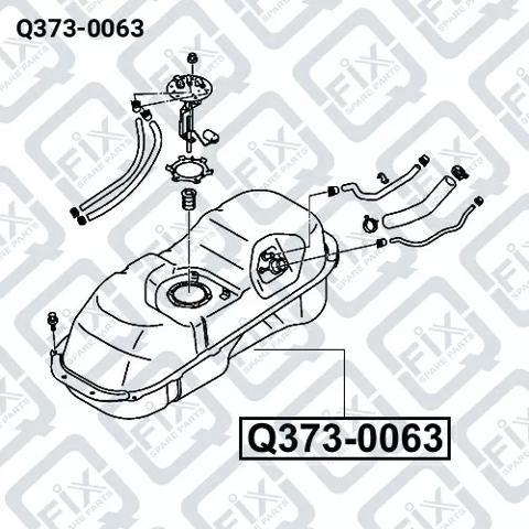 Q3730063 Q-fix Tanque de combustible
