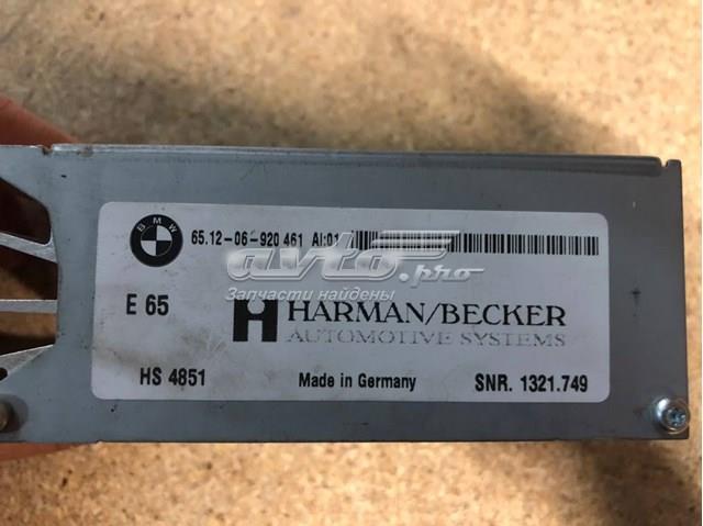 Amplificador de sonido del sistema de audio 651206920461 BMW