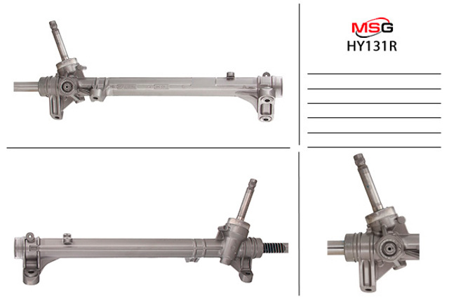 HY131R MSG Rebuilding cremallera de dirección