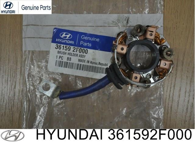 361592F000 Hyundai/Kia soporte, escobillas de carbón, motor de arranque