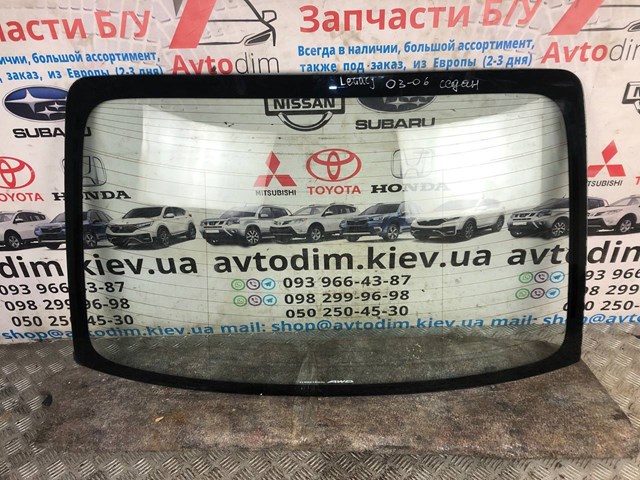 65109AG030 Subaru Vidrio trasero