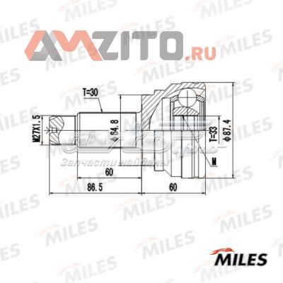 GA20729 Miles junta homocinética exterior delantera