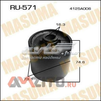 Comprar RU571 Masuma Buje del brazo longitudinal inferior trasero