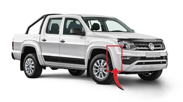 Cubierta del paso de rueda, delantero derecho Volkswagen AMAROK (2H)