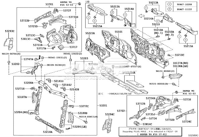 5327212040 Toyota