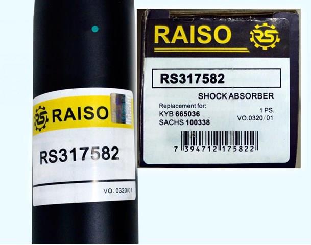 Amortiguador delantero Raiso RS317582