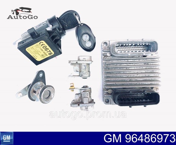 Módulo de control del motor General Motors 96486973