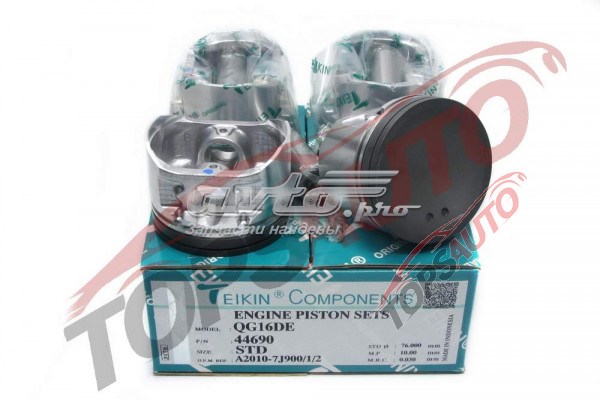 44690STD Teikin juego de piston para motor, std