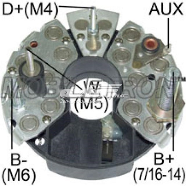 RB67H Mobiletron alternador diodo puente rectificador