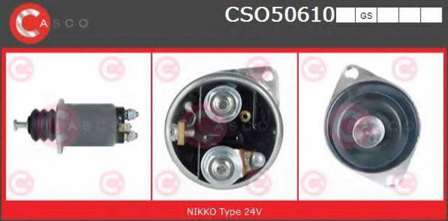 Solenoide de arranque 132500 Cargo