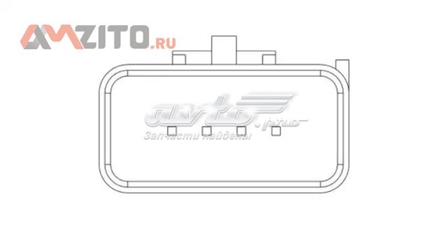 94395 NGK sensor de flujo de aire/medidor de flujo (flujo de aire masibo)