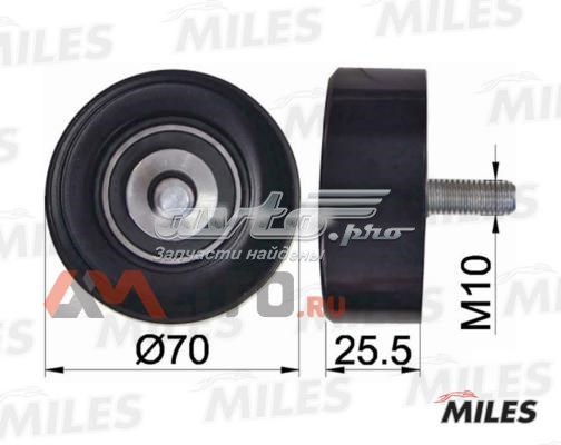 AG03010 Miles polea inversión / guía, correa poli v