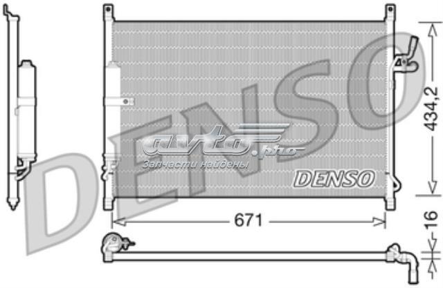 Condensador aire acondicionado DENSO DCN46015