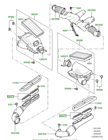 LR036450 Land Rover