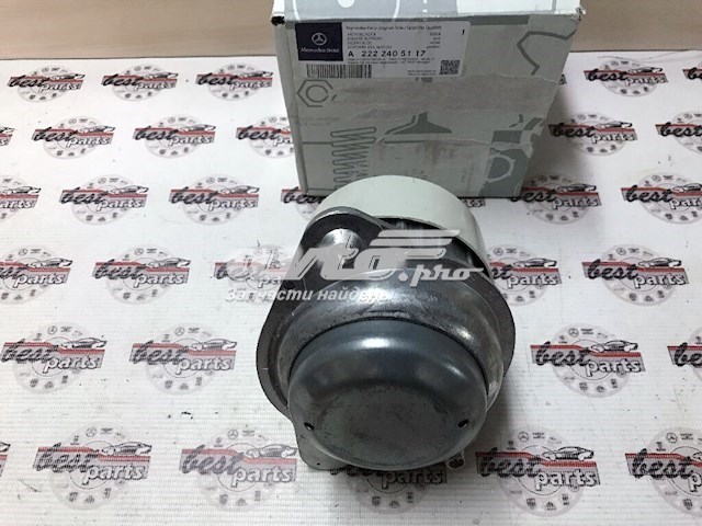 A2222405117 Mercedes soporte motor izquierdo