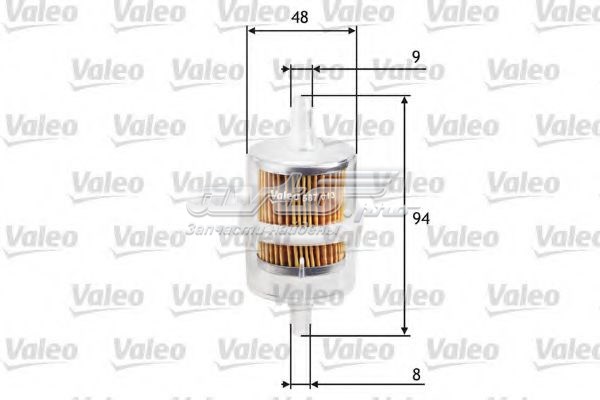 Filtro combustible VALEO 587013