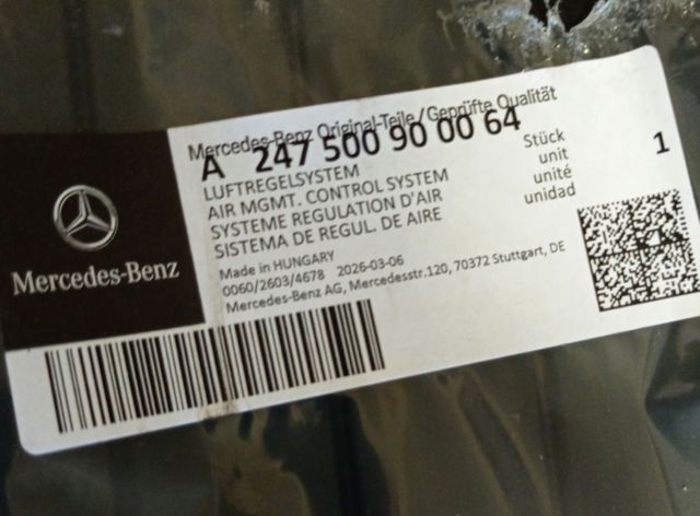 Comprar A247500900064 Mercedes Persiana del radiador