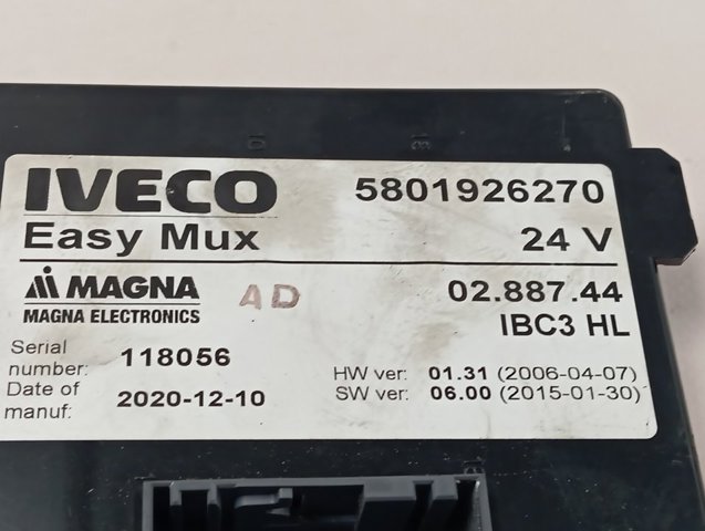 Comprar 5801926270 Iveco Módulo de control del motor del limpiaparabrisas