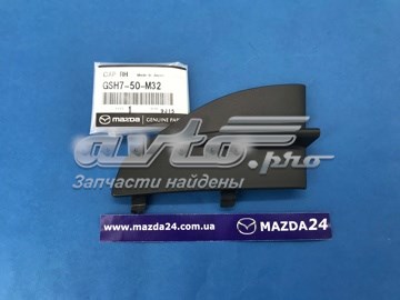 Rejilla de ventilación, parachoques trasero, izquierda Mazda 6 (GJ, GL)