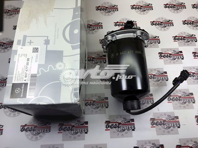 Caja, filtro de combustible MERCEDES A4474770000