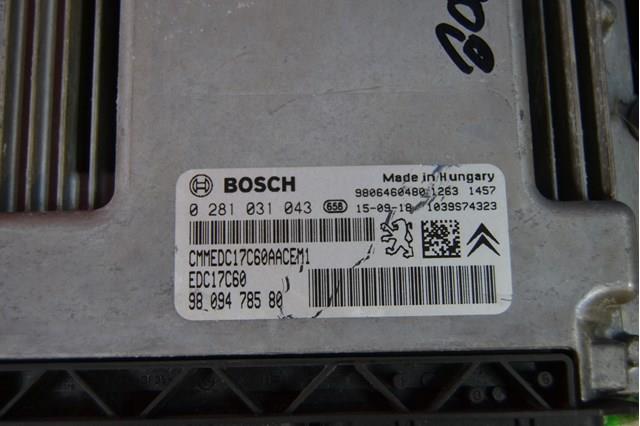  Peugeot/Citroen 0281031043 precio, desde 293,12 EUR