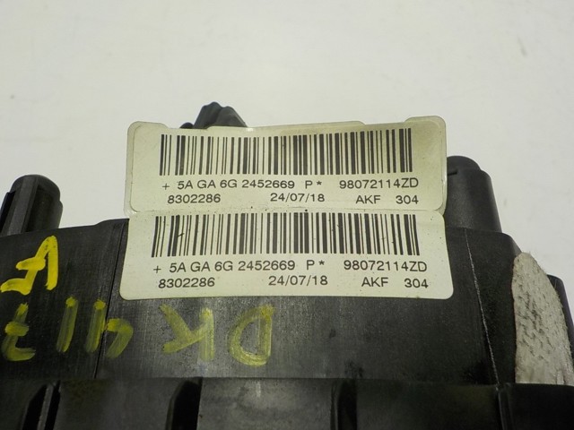 Airbag de volante 98072114ZD Peugeot/Citroen