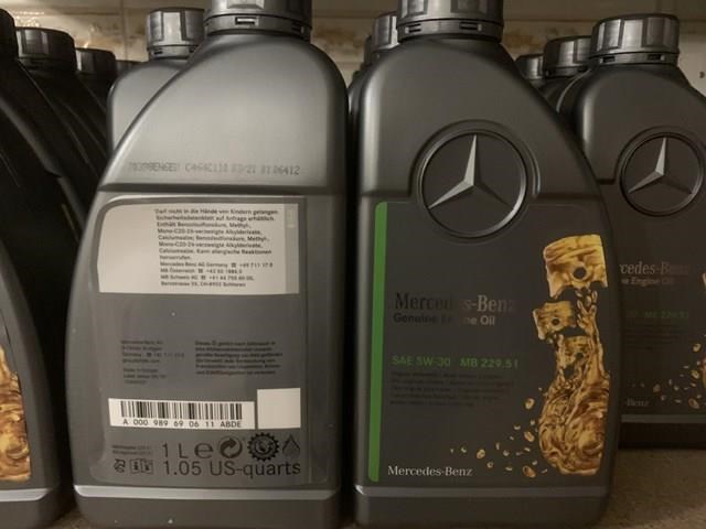 Comprar A000989690611 Mercedes Aceite de motor