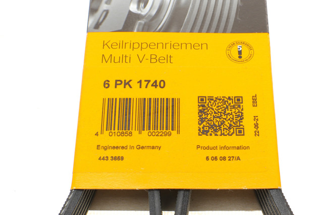 Correa de transmisión trapezoidal Continental/Siemens 6PK1740 precio, desde 27,09 EUR