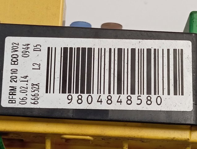 1613163380 Peugeot/Citroen Caja de relés y fusibles