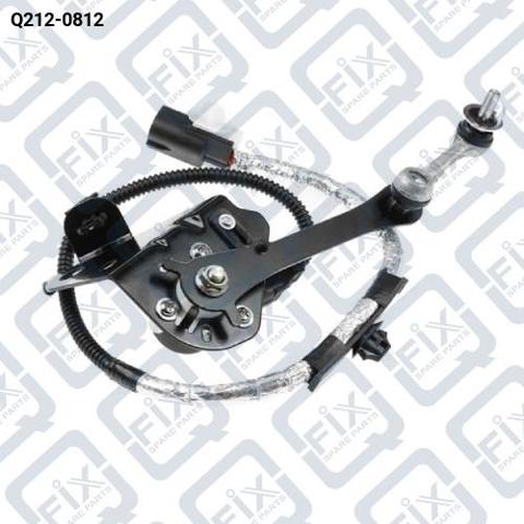 Q212-0812 Q-fix sensor, nivel de suspensión neumática, trasero izquierdo