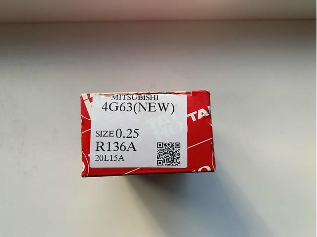 R136A025 Taiho Juego de cojinetes de biela, cota de reparación (+0,25 mm)