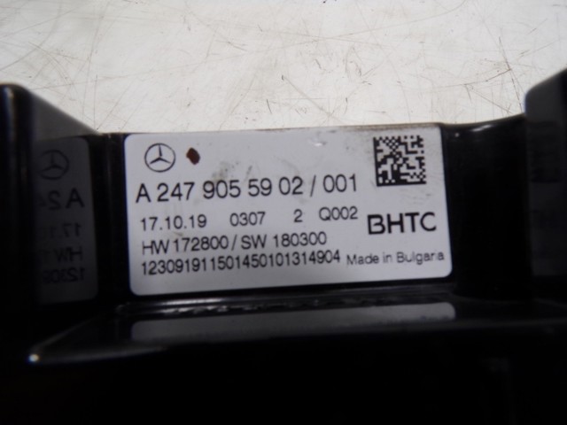 Módulo de modos de calefacción/aire acondicionado Mercedes A hatchback (W177) (2018 - 2026) precio, desde 107,99 EUR