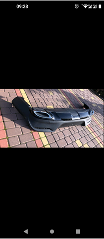  Parachoques trasero Mercedes ML/GLE 