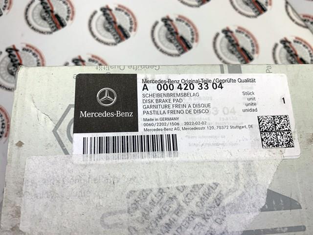Pastillas traseras de freno Mercedes A0004203304 precio, desde 49,18 EUR