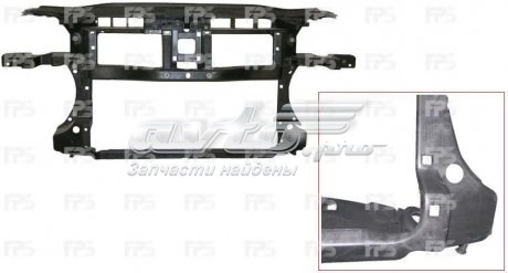 Panel de soporte del radiador y montaje de faros FPS FP7407200 precio, desde 141,05 EUR