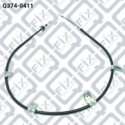 Q374-0411 Q-fix cable de freno de mano trasero derecho