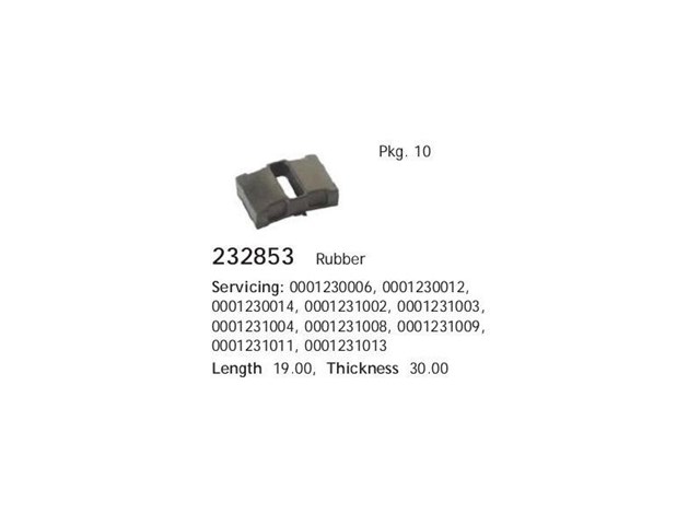 Kit de reparación de motor de arranque Cargo 232853