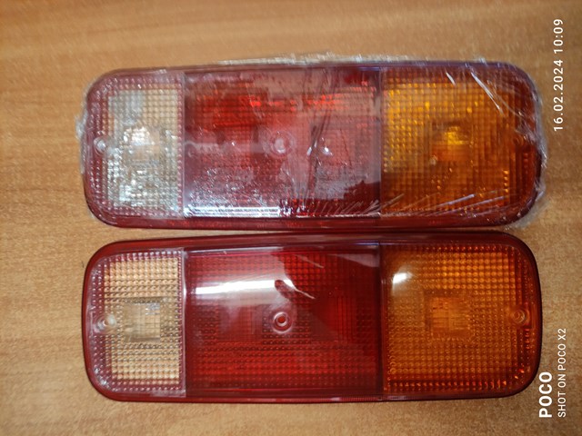 1008267 Autotechteile Cristal de luz trasera
