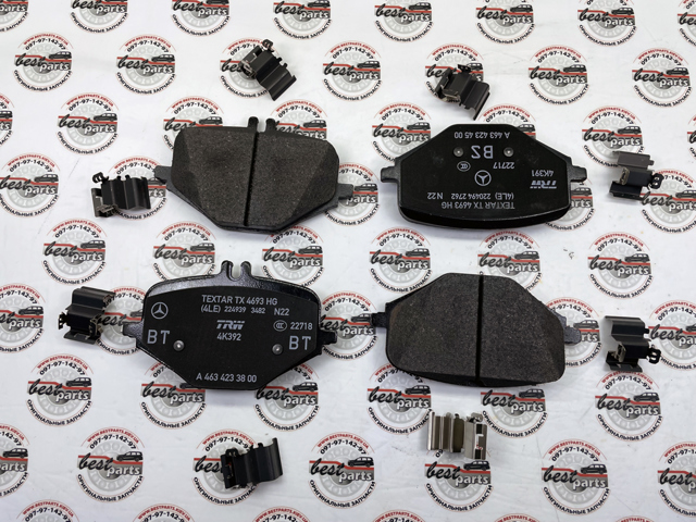 A0004203705 Mercedes Pastillas freno traseras
