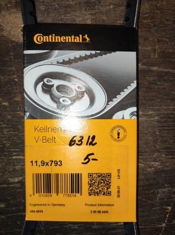 Correa de transmisión trapezoidal Continental/Siemens 119X793 precio, desde 8,20 EUR